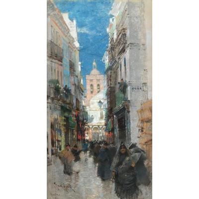 Frank Hind, Artiste Britannique  (actif  De 1884 – 1904)  