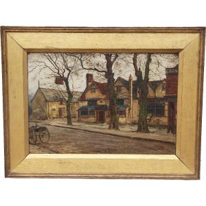 English School (circa 1920-1940) The Old Black Horse, Oxford