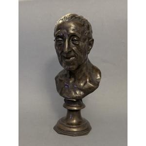 Bronze Bust Of A Sage, V. Gemito