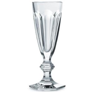 Baccarat 6 Champagne Flutes Harcourt Model 1841