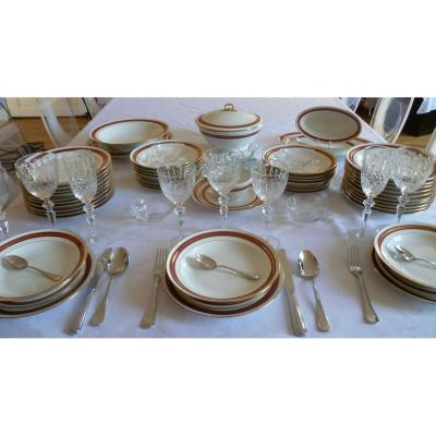 Service De Table En Porcelaine De Limoges