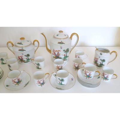 Coffee Service Porcelain Paris Nineteenth