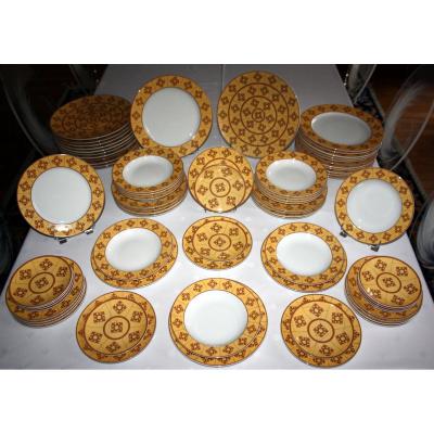 Limoges Porcelain Table Service Bernardaud