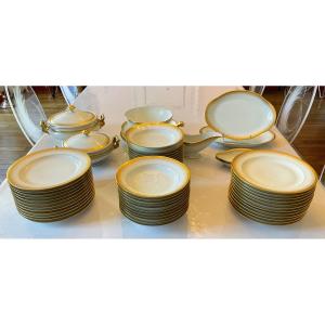 Limoges Porcelain Table Service Chastagner And Cie