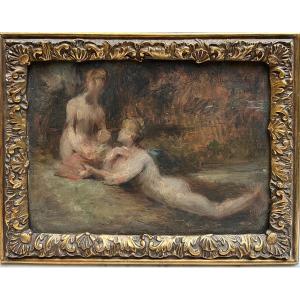 Auguste Fiat (xix-xx) - The Two Friends, 1902