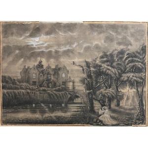 Romantic French School Of The 19th Century - Love Beyond Death