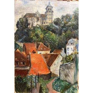 Paul Charlot (1906-1985) - Fawn Landscape, Circa 1930