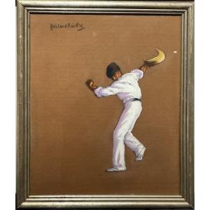 Maurice Guiraud-riviere (1881-1947) - Project Jean Borotra, The Basque Pelota Player, 1933