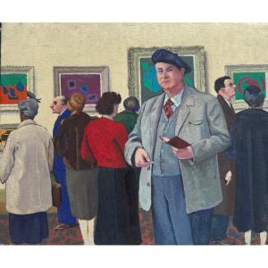French School Around 1940 - The Vernissage