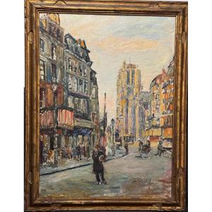 Stanley (xx) - Paris, Rue Dante And Notre Dame De Paris, 1927