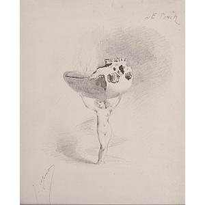 Joseph Apoux (1846-1910) - The Punch, Circa 1885-1890