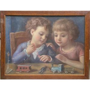 Maurice Mendjizky (1890-1951) - Children's Toys, Circa 1920 - School Of Paris