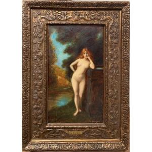 Jules-armand Hanriot (1853-1930) - Nymph, Circa 1900