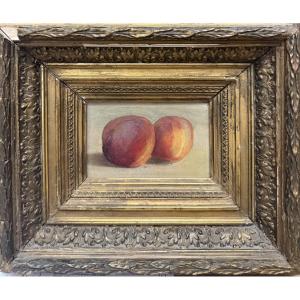 French Impressionist School Of The 19th Century - Still Life With Apples, Circa 1890