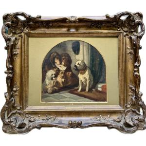 Alexandre Gabriel Decamps (1803-1860) - The Dog Council