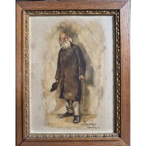 Lazare Levy (1867-1933) - Portrait Of A Man, 1908