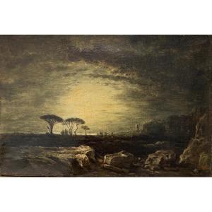 Félix Ziem (1821-1911) Attributed To - The Pontine Marshes