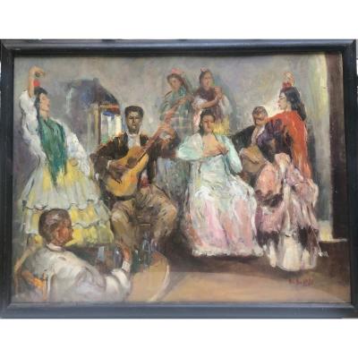 French School 1921, The Flamenco Players