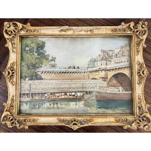 Léon Lambert - Paris, Le Pont Neuf - 1909