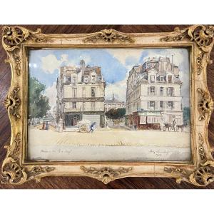 Léon Lambert - Paris, Maisons Du Pont Neuf - 1909