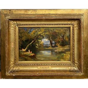 Pierre Thuillier (1799-1858) - Pastoral, Circa 1840