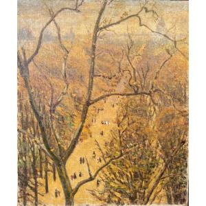 Marthe Gaumer-stockder (germany Early 20th Century) - Perspective In Cologne, Circa 1930-40