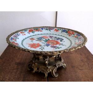 China Porcelain Cup And Nineteenth Bronze Mount