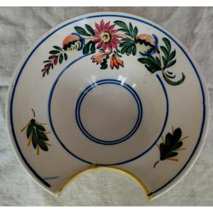 19th Century Earthenware Beard Dish