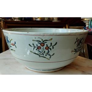  XIX Earthenware Salad Bowl