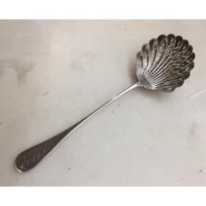 19th Century Solid Silver Sprinkler Spoon