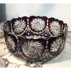 Saint Louis Cut Crystal Fruit Bowl