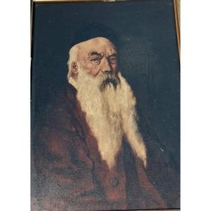 Theodore Gaugain "head Of An Old Man" XIX