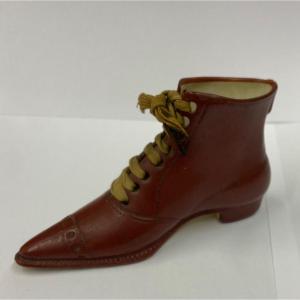 19th Century Porcelain Shoe.