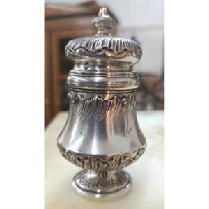 19th Century Silver Pepper Shaker