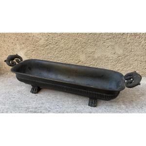 19th Century Patinated Bronze Cup