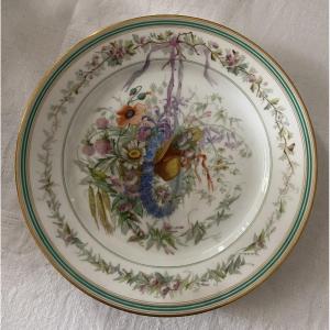 Sèvres Porcelain Plate 19th Century