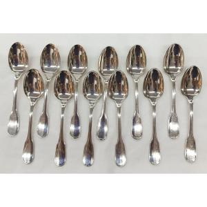 Christofle Versailles Pattern 12 Mocha Spoons