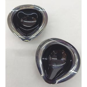 Kaj Franck Pair Of Salt Shakers Nuutajärvi Glassworks Finland
