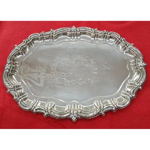 Silver Tray By Ramon Fernandez - Vigo, Spain