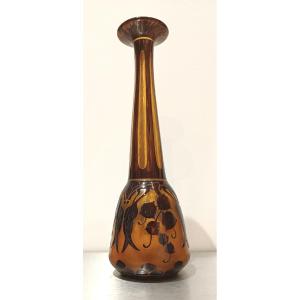 Vase Le Verre Français Art Nouveau