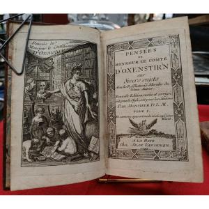 2 Vol. Thoughts Of Mr. Count Of Oxenstirn 1749