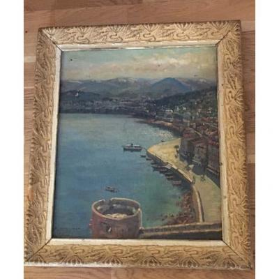 Port Of Calvi From Spinazzola