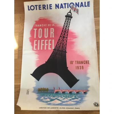 2 National Lottery Poster By Derouet Lesacq