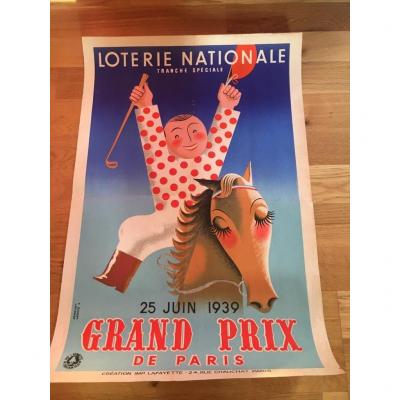 4 National Lottery Poster By Derouet And Lesacq