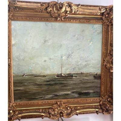"marine" By Apol Armand (1879- 1950)