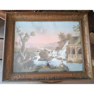 Gouache In Italian Taste Early Nineteenth