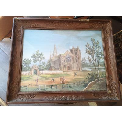 Gouache In Italian Taste Early Nineteenth