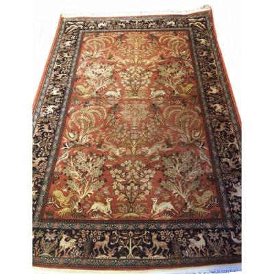 Silk Kashmir  Rug 191cmx127cm