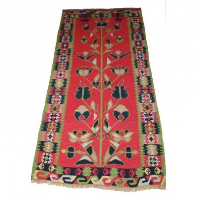 Old Balkan Kilim  303cmx152cm
