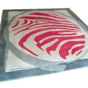 Large Contemporary Square Rug 358cmx346cm